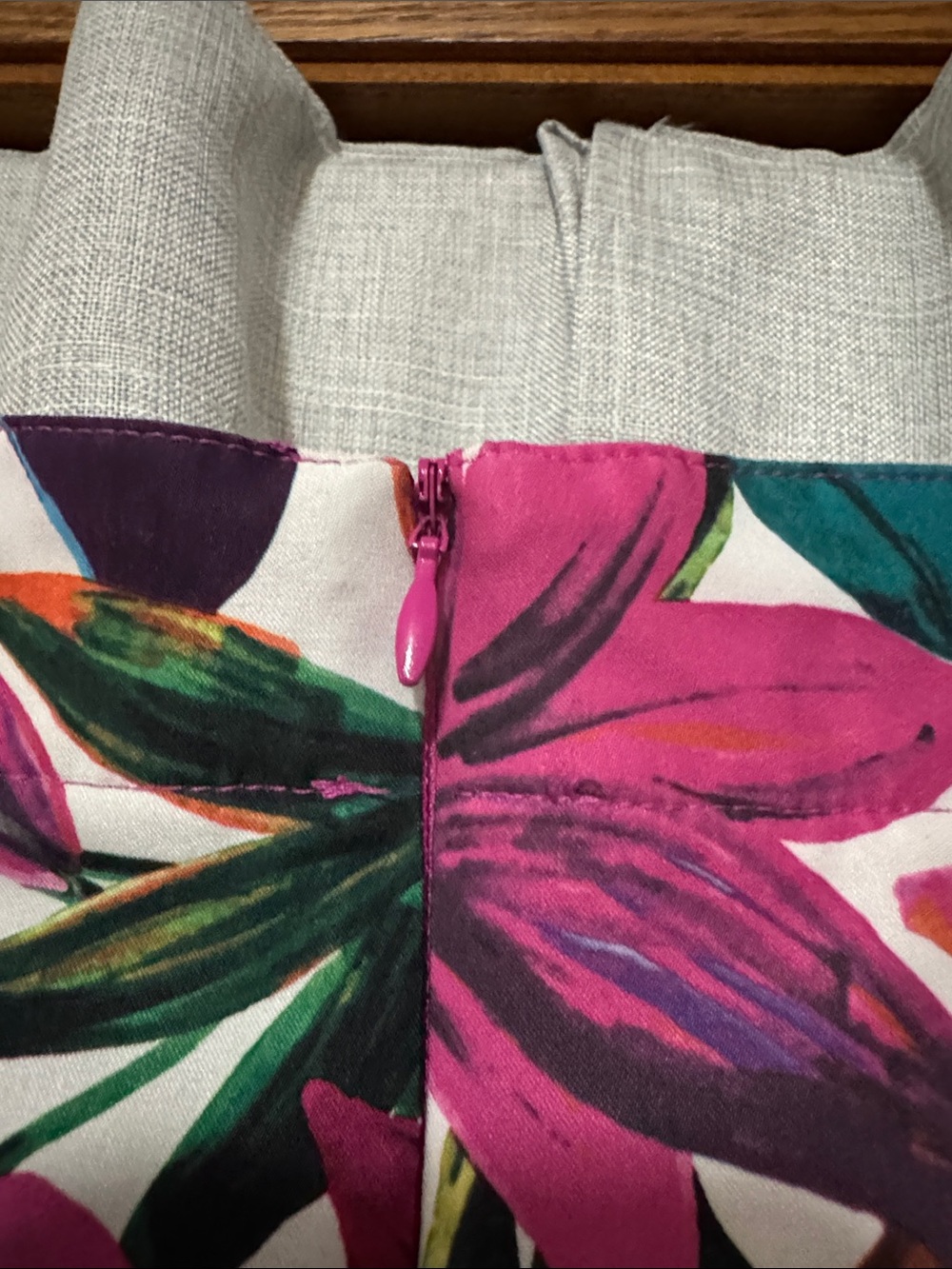 Lily Hagen Active Skort-Sz 14-Botanical Print-Pockets-Zip Back - Picture 10 of 15